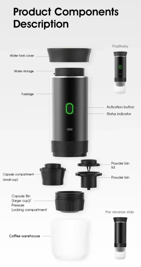 SHOTNOMAD Portable Coffee Maker