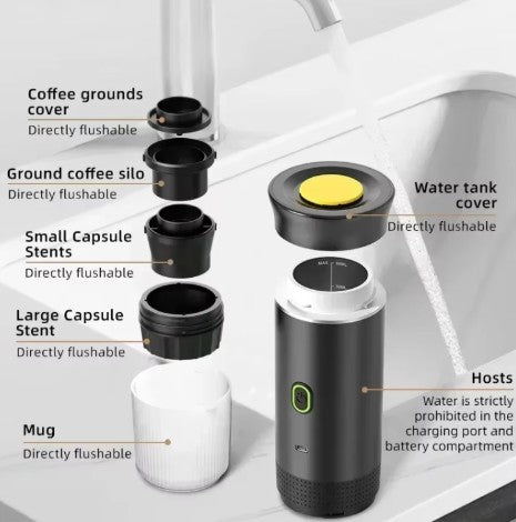 SHOTNOMAD Portable Coffee Maker