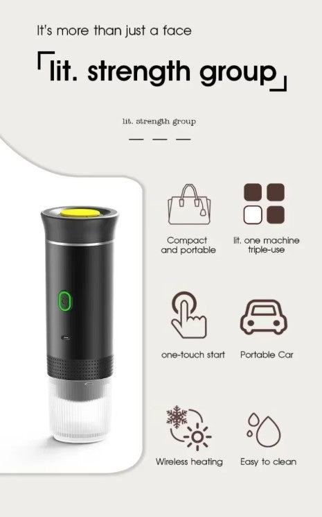 SHOTNOMAD Portable Coffee Maker